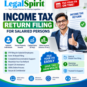 Income Tax Return Filing for Salaried Persons